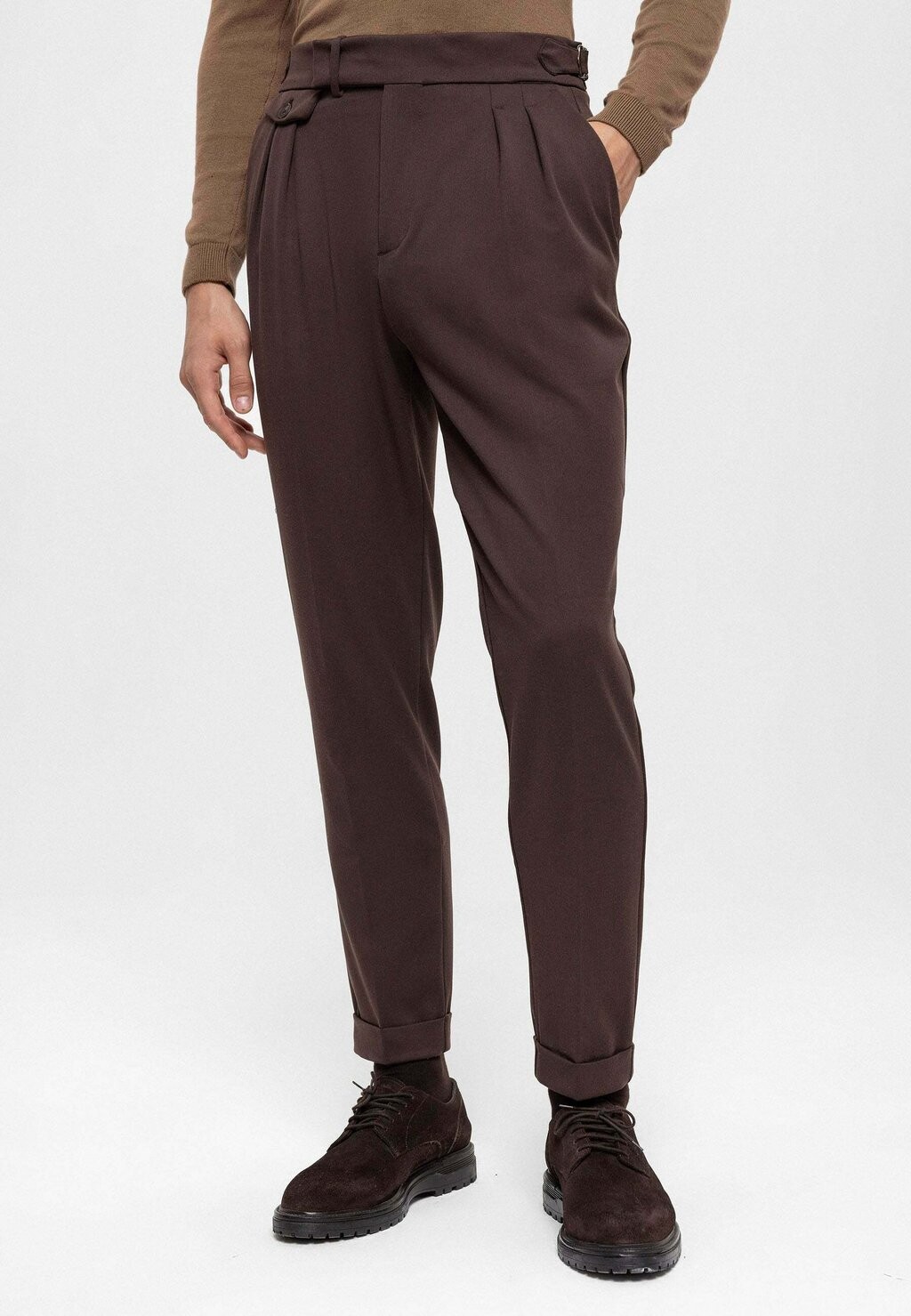 

Брюки HIGH WAIST PLEATED Antioch, цвет brown
