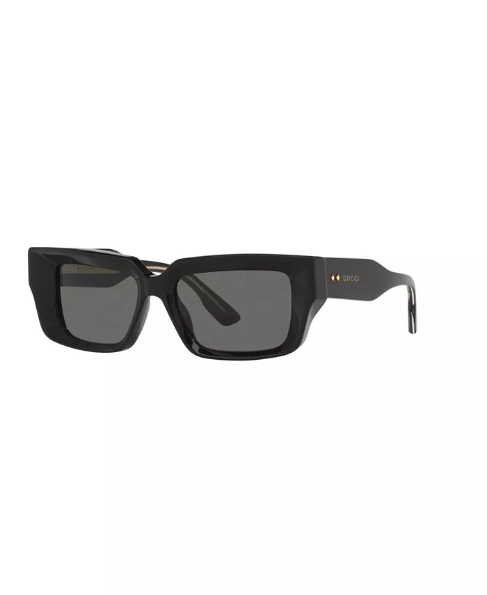 

Солнцезащитные очки унисекс прямоугольной формы, GG1529S GC002202 Gucci, черный
