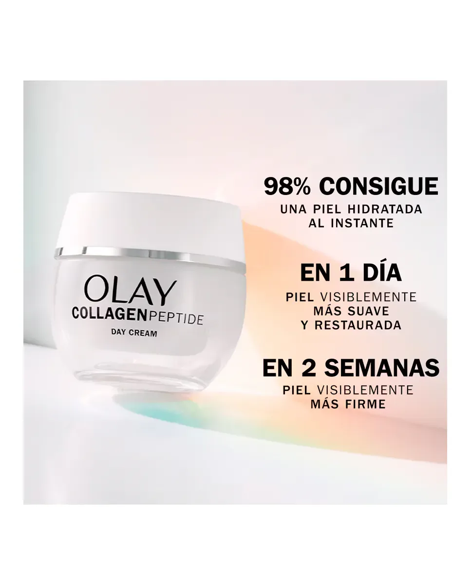 Крем для лица Olay — Дневной увлажняющий с пептидами коллагена, 50 мл — фото 4