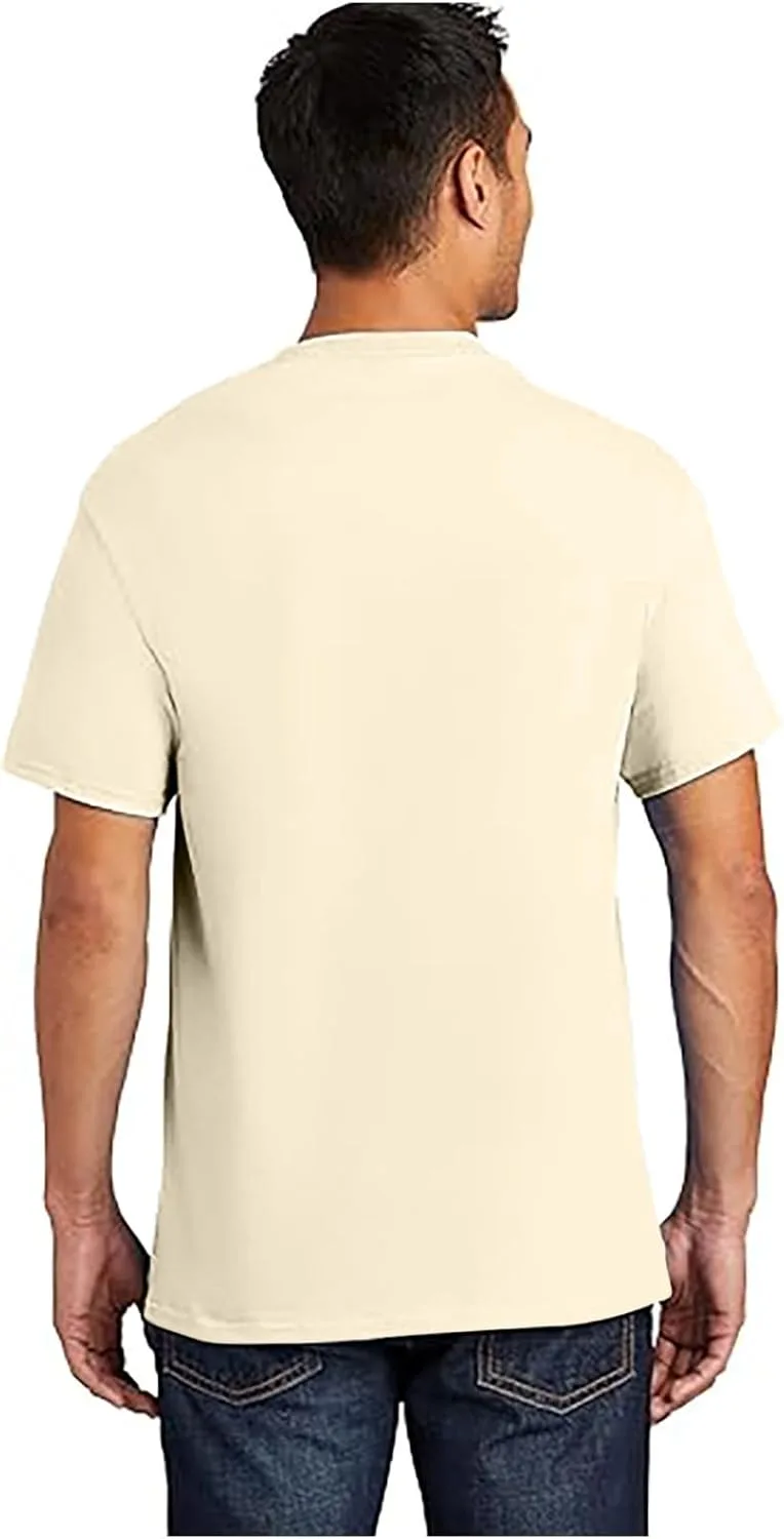 Футболка мужская cotton short sleeve crew neck basic tee — фото 3