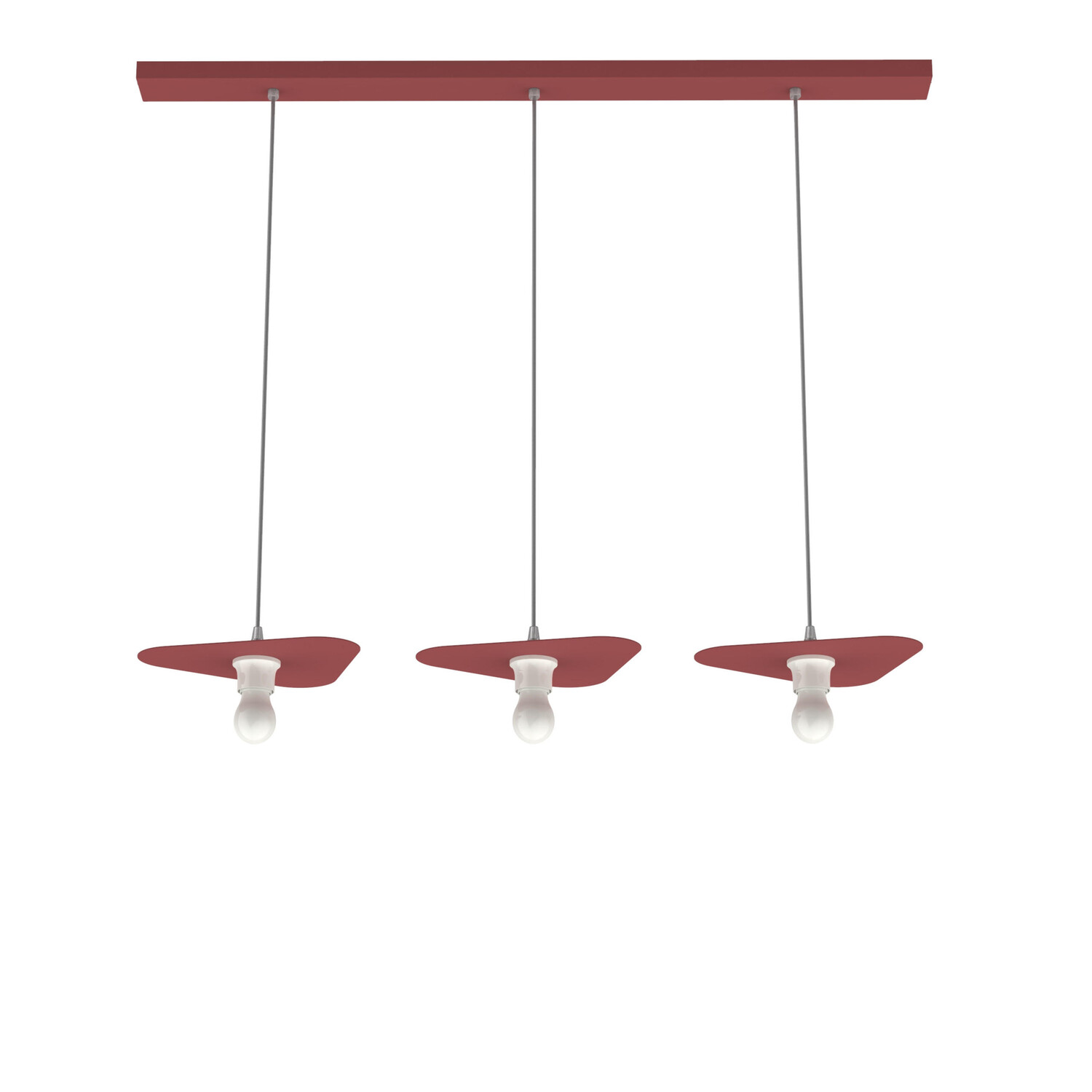 

Подвесной светильник Lumicom, 25x30x7 см, красный