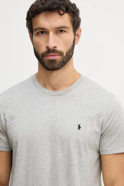 Футболка из хлопка Polo Ralph Lauren, серый — фото 4
