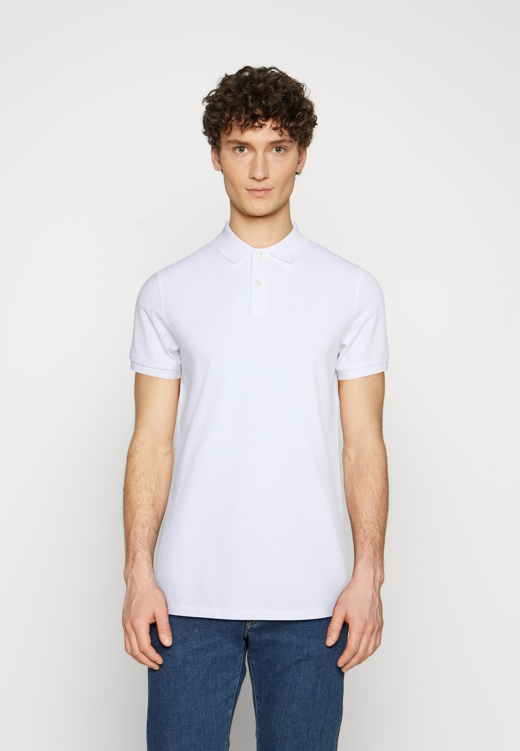 

Рубашка-поло SHORT SLEEVE Marc O'Polo, цвет white