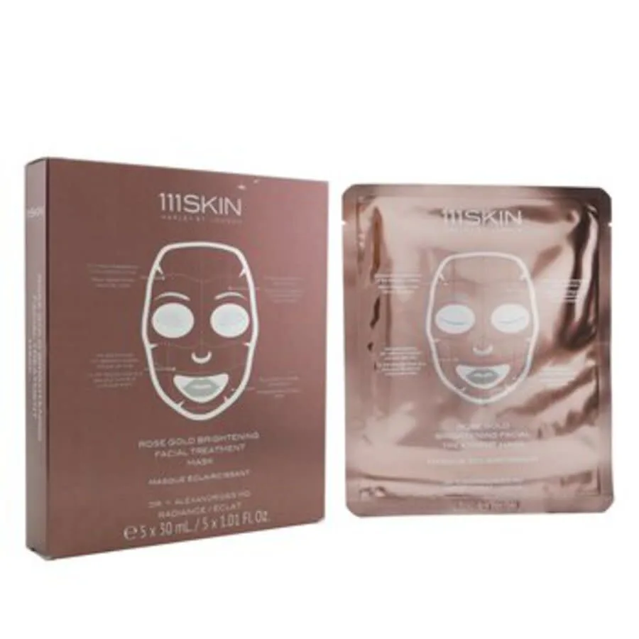 Маска для лица 111Skin Rose Gold Brightening 5x30 мл/1,01 унции Уход за кожей 5060280371714 — фото 2