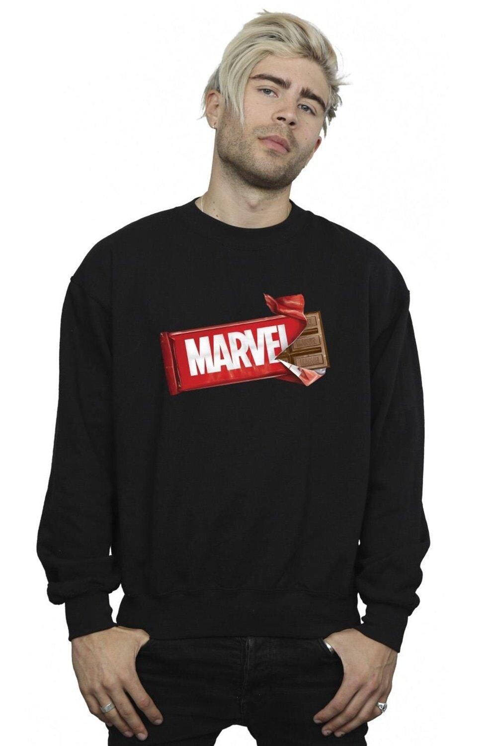 

Толстовка Marvel шоколадного цвета, черный