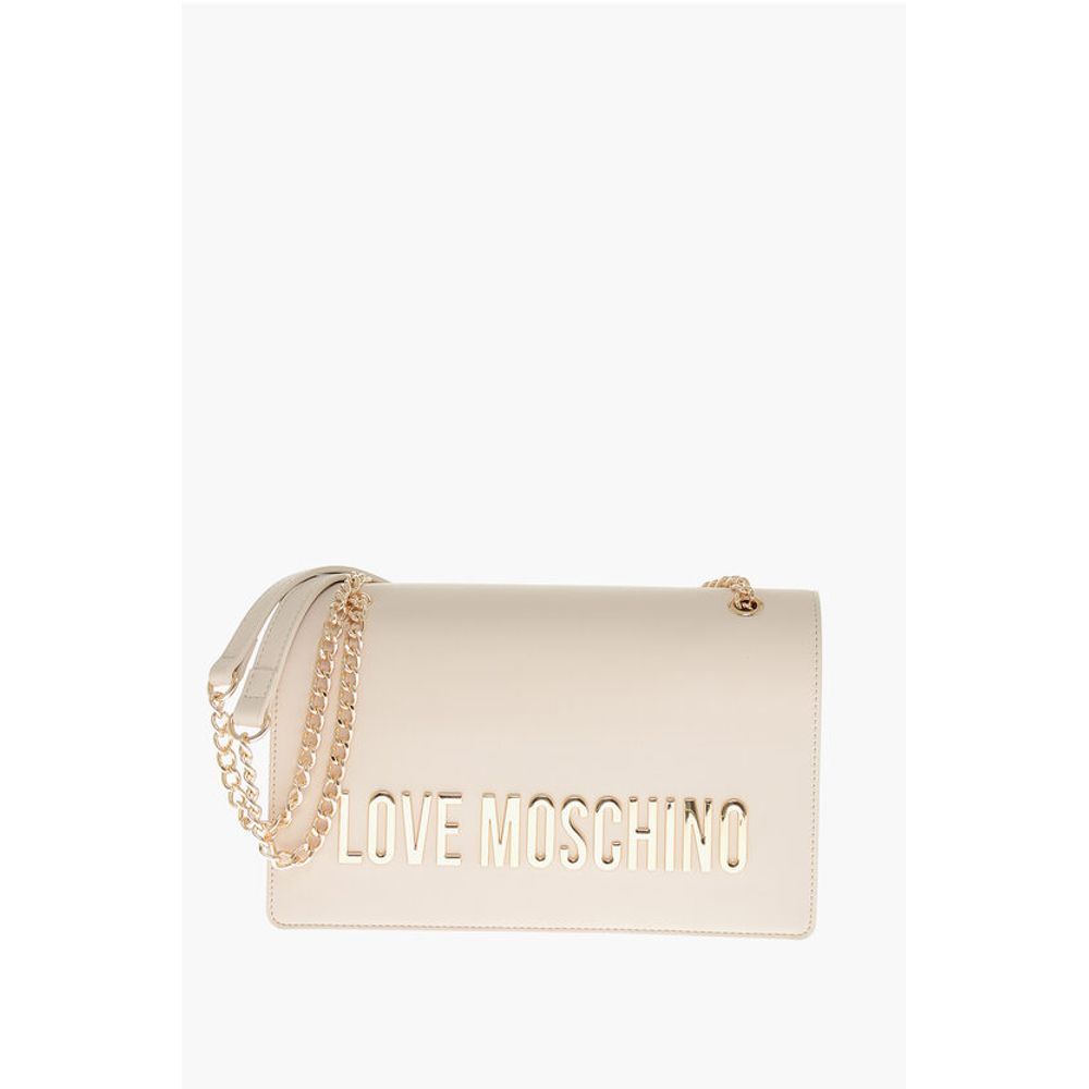 

Сумка через плечо LOVE из искусственной кожи с золотыми буквами-логотипом Moschino, Beige
