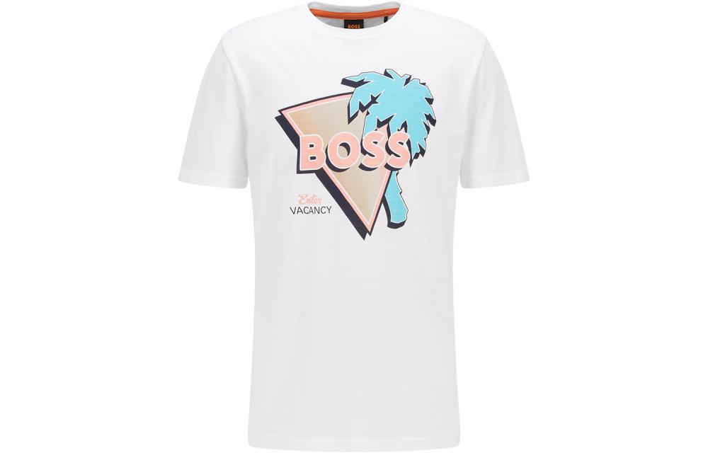

HUGO BOSS Футболка мужская белая