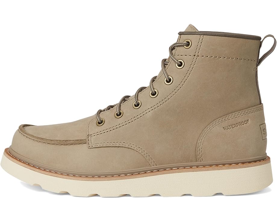 Мужские ботинки SOREL Slabtown 62' Moc Waterproof, Khaki Ii/Bleached Ceramic — фото 4