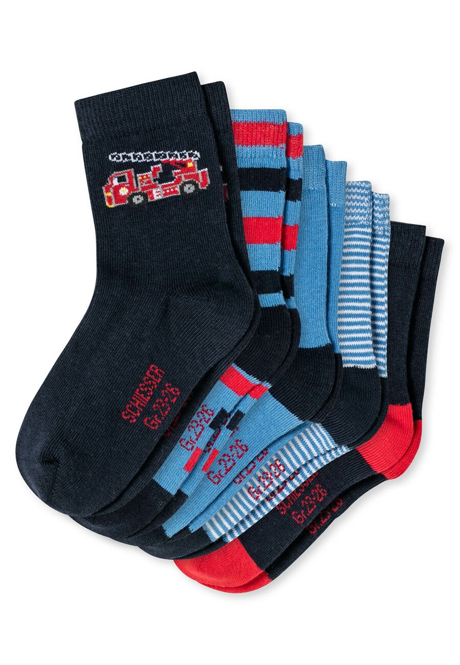 

Носки SCHIESSER, цвет Blue/Red/Black