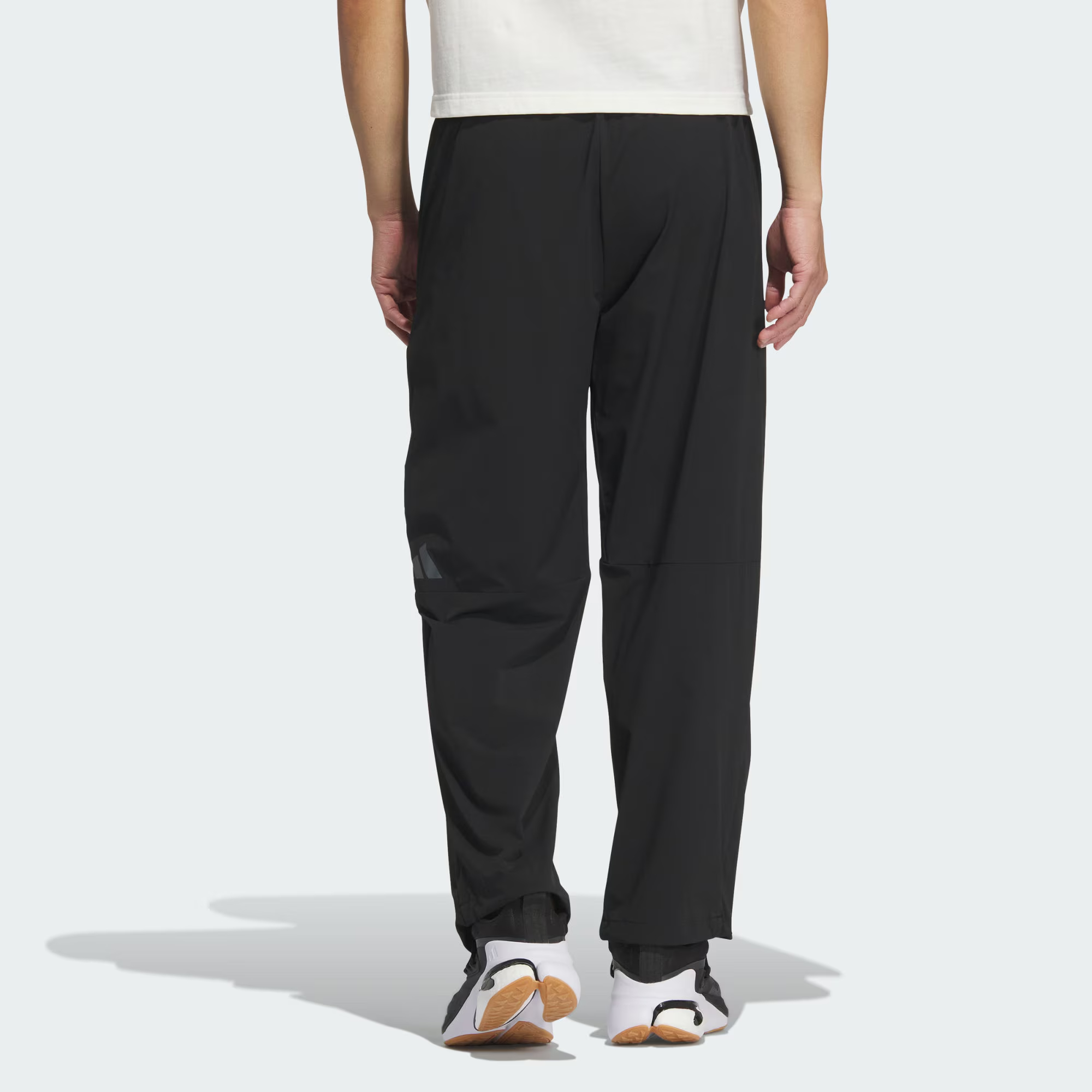 Adidas Городские парашютные джоггеры спортивные штаны мужские black — фото 3
