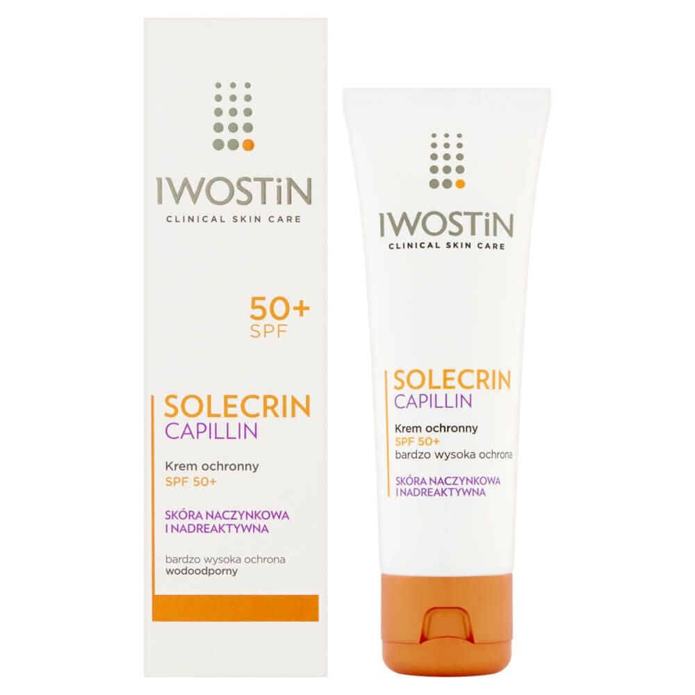 

Ивостин, Солекрин Капиллин, защитный крем, SPF 50+, 50 мл Iwostin