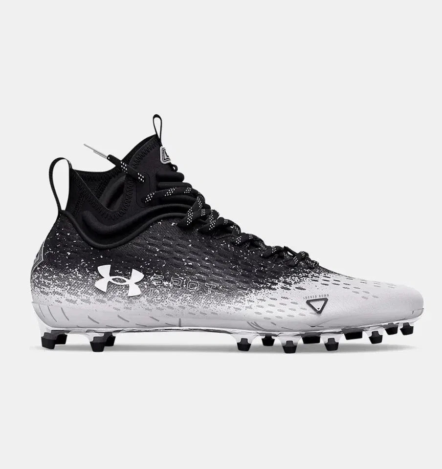 Футбольные бутсы Under Armour Spotlight Lux MC 2.0 3025082-001 для мужчин, модель HAWK2451, черный