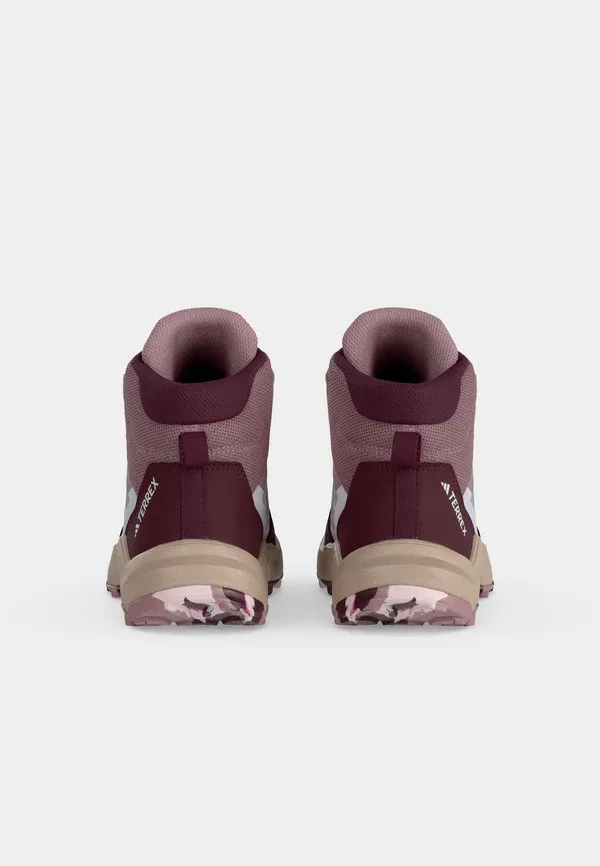 Кроссовки для хайкинга Adidas Terrex Ax4R, магический мальв/отражающий серебристый/бордовый — фото 4