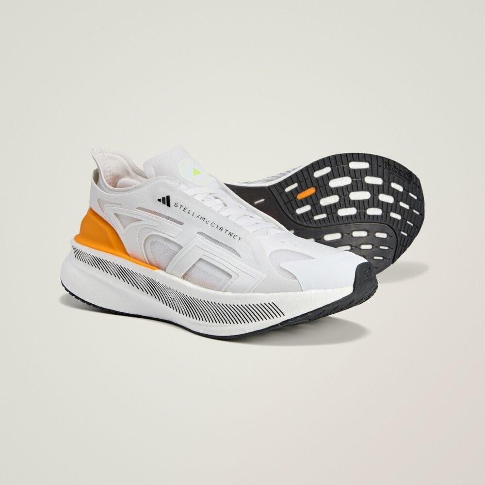 Кроссовки Adidas ADIDAS BY STELLA MCCARTNEY ULTRABOOST 5, цвет White/Semi Solar Slime/Eqt Yellow — фото 2