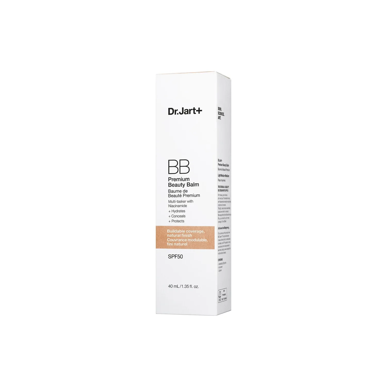 Тональная основа DR JART+ BB Premium Beuty Balm, 02 Claro medio-medio — фото 2
