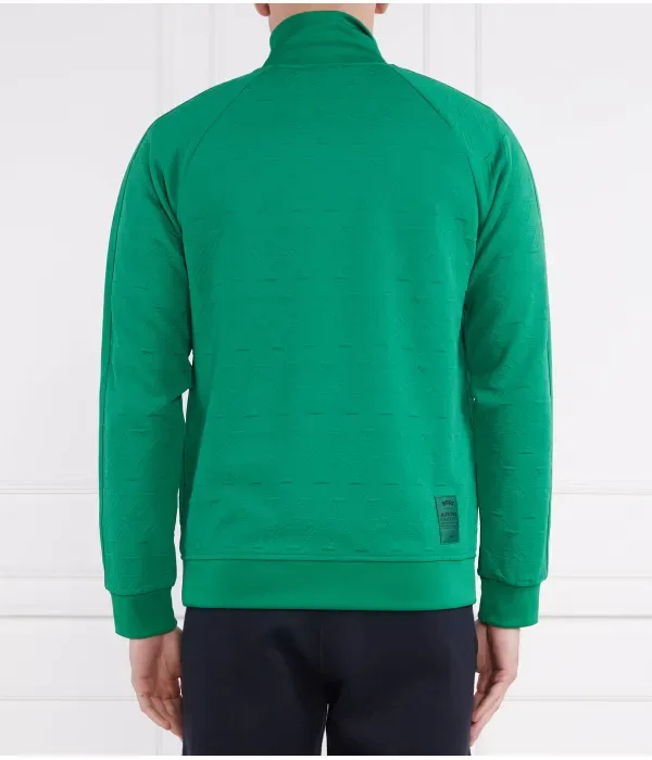 Толстовка BOSS X AJBXNG Skarley regular fit Boss Green, зеленый — фото 4