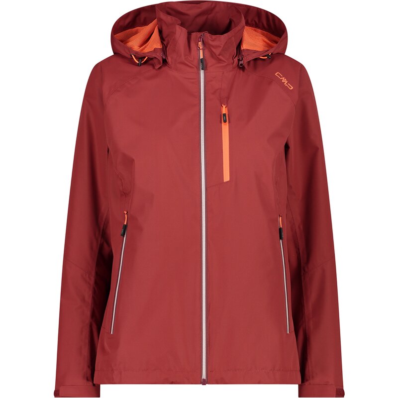 

Женская куртка-блузон с капюшоном на молнии Cmp, цвет granata