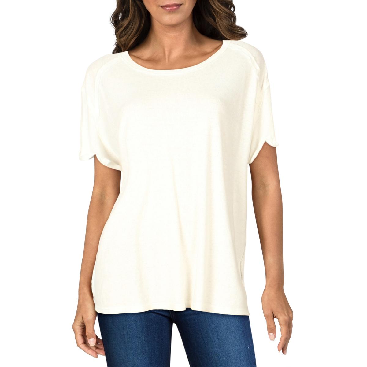 

Женская трикотажная футболка Free People, цвет gardenia