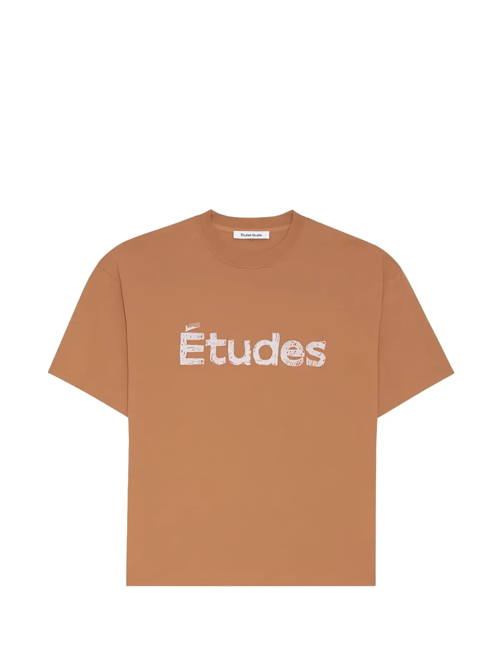 

Футболка с логотипом Études Studio, коричневый