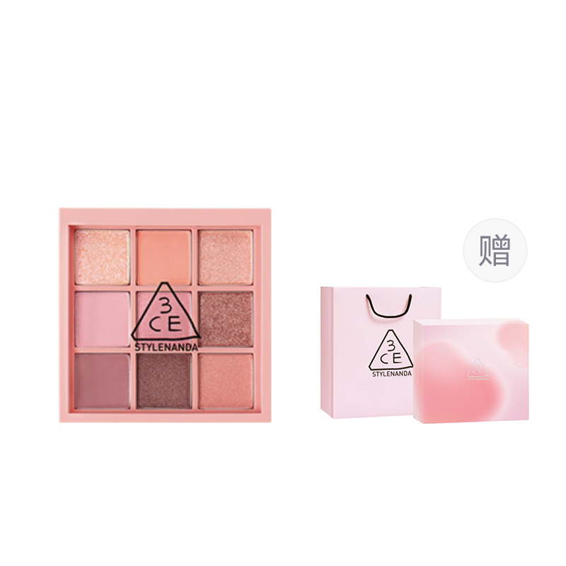 

Девять секций теней для век легко растушевываются шиммер натуральное маскирующее подчеркивание формы глаз коробка 3CE