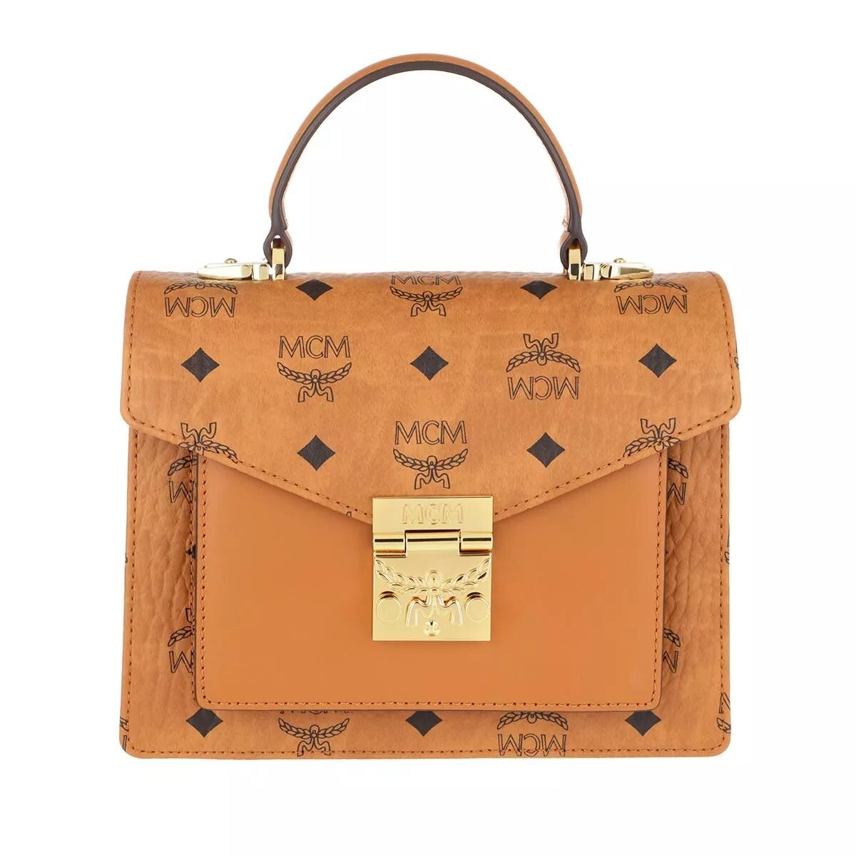 

Сумочка tracy visetos маленькая коньяк Mcm, коричневый
