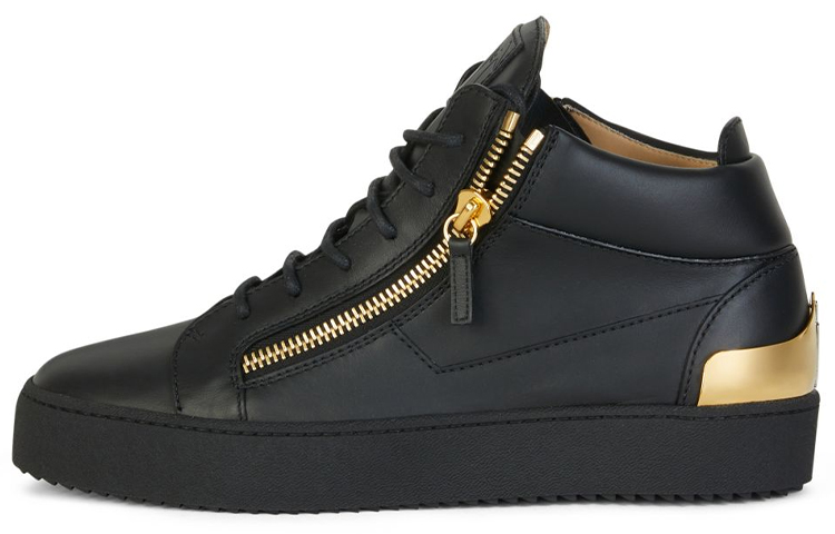 

Giuseppe Zanotti Кроссовки GZ Kriss Steel Mid top мужские черные