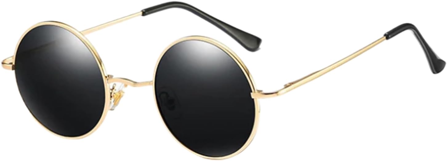 

Солнцезащитные очки с защитой от УФ-излучения UV400 | Маленькие круглые цветные линзы | для женщин и мужчин, для занятий спортом на открытом воздухе и вождения DSVIGF, 04