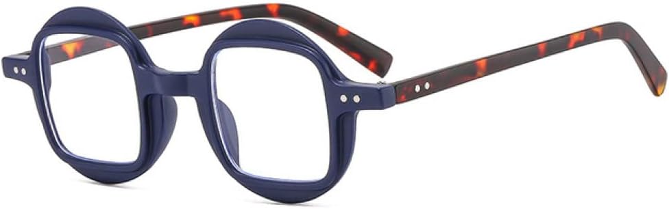 

Винтажные круглые панк-солнцезащитные очки для мужчин с прозрачными градиентными линзами, женские солнцезащитные очки с заклепками, защита от УФ-излучения UV400 LANGSER, Blue Leopard