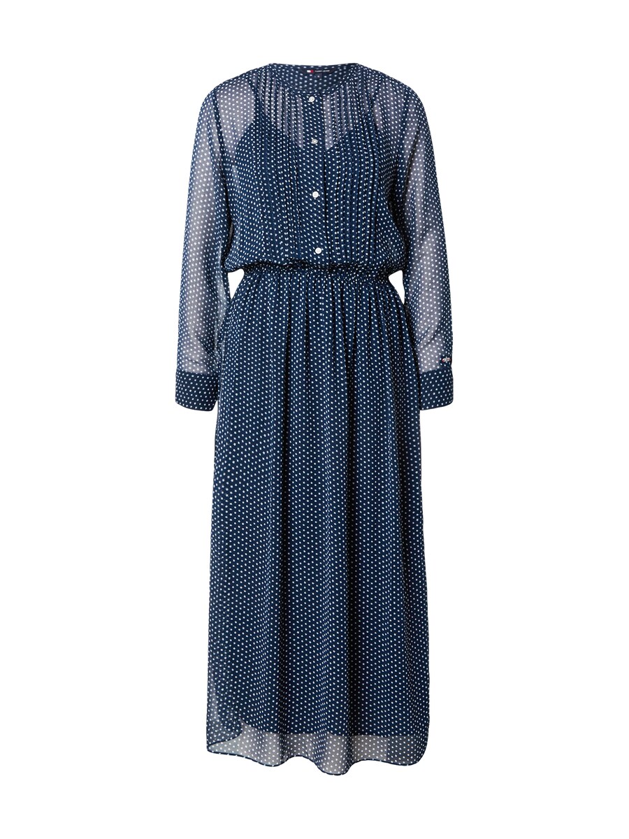 

Платье рубашка Tommy Jeans Shirt Dress, темно-синий