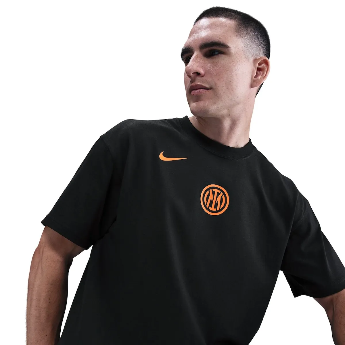 Мужская футболка Интер Милан 2025-2026 Total 90 Remix Nike, черный — фото 4