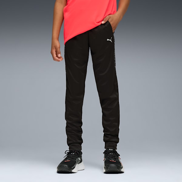 

Спортивные брюки с узором для больших детей Train All Day Essentials Puma, черный