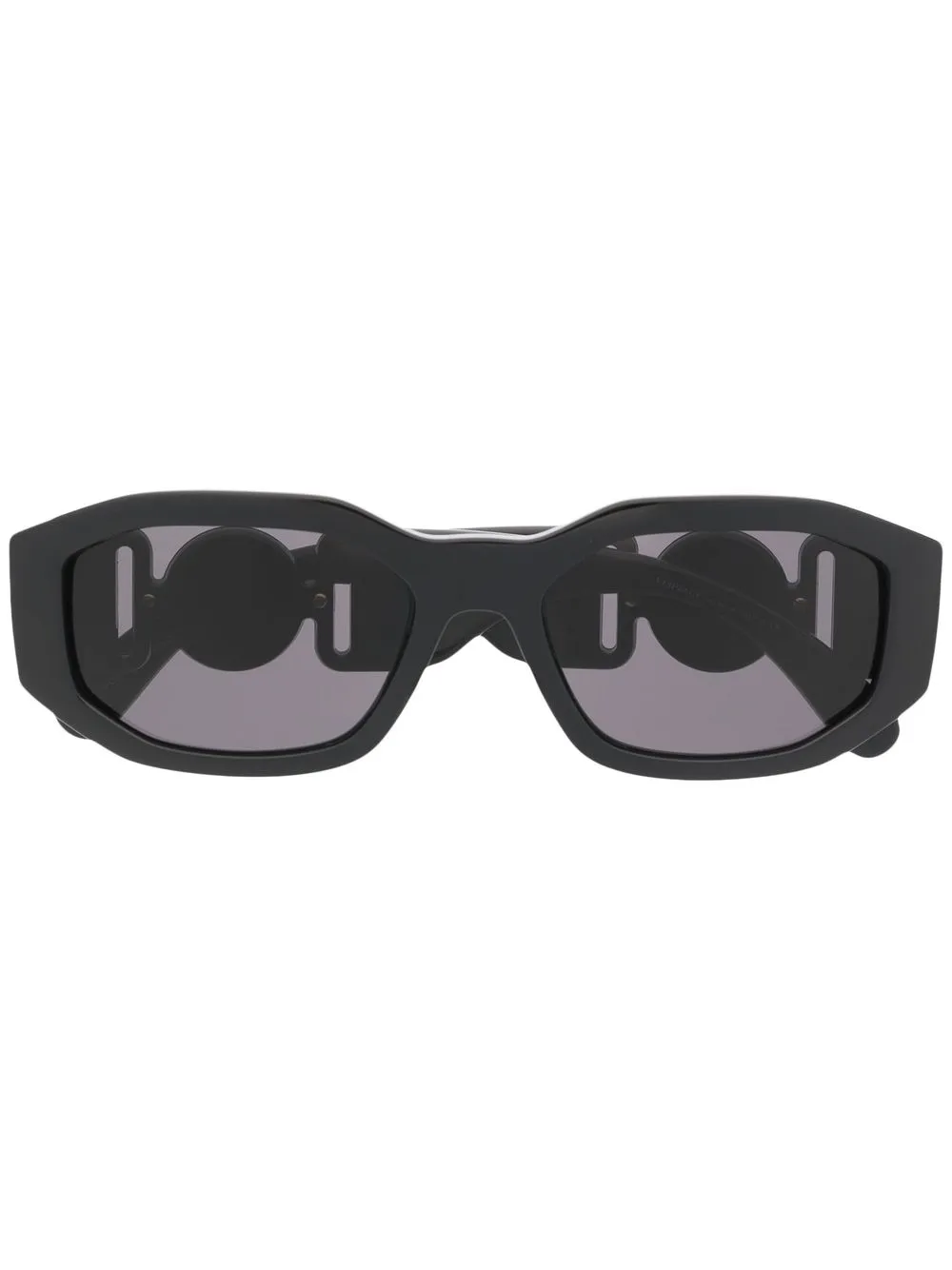 

Солнцезащитные очки в квадратной оправе Versace Eyewear, черный