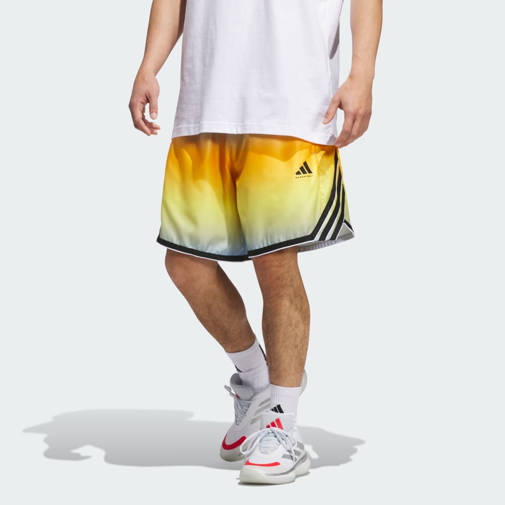 

Спортивные шорты Adidas Crazy Lite AOP Short, цвет Crew Yellow/Clear Sky