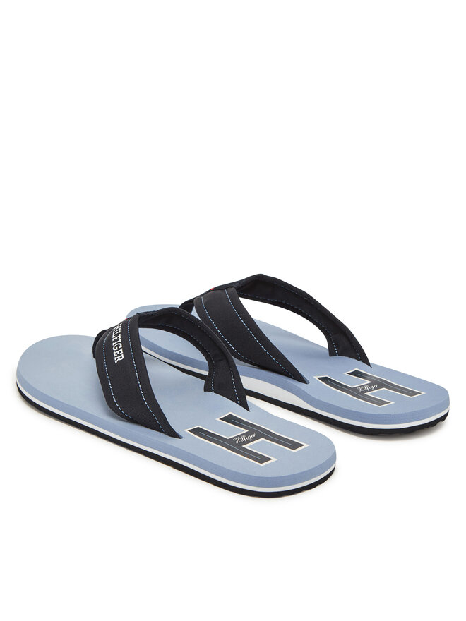 Шлепанцы Hilfiger H Padded Beach Sandal FM0FM05536 Tommy Hilfiger, синий — фото 3
