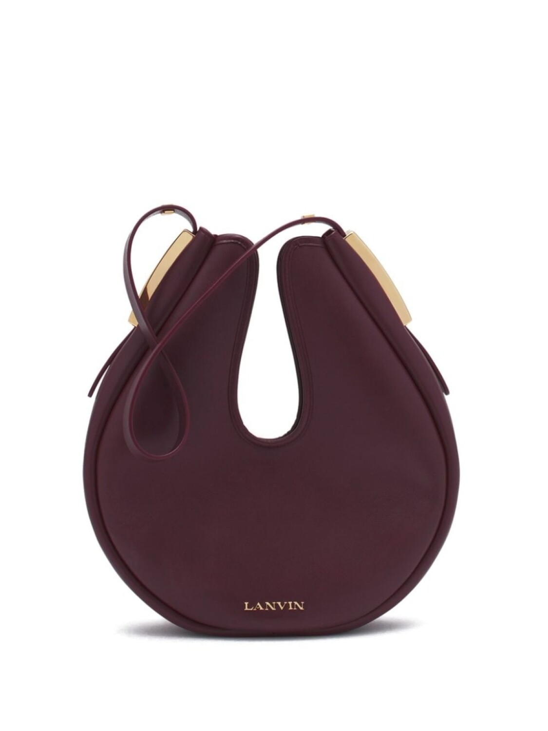 

Сумка на плечо с логотипом Lanvin, коричневый