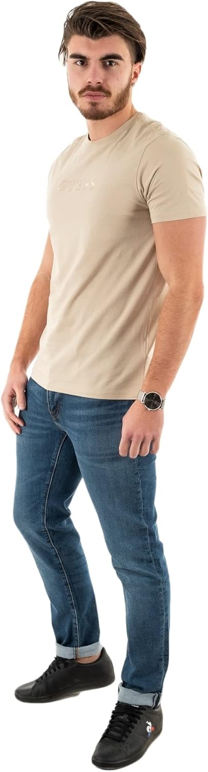 

Футболка GUESS Men's Short Sleeve Classic Pima Embroidered Crew, Nomad A105, Красный, Футболка GUESS Men's Short Sleeve Classic Pima Embroidered Crew, Nomad A105