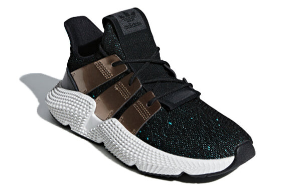 Кроссовки оригинальные prophere золотые Adidas, черный — фото 3
