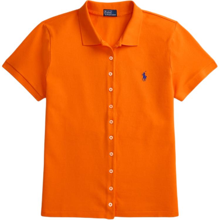 

Поло с коротким рукавом Polo Ralph Lauren, оранжевый