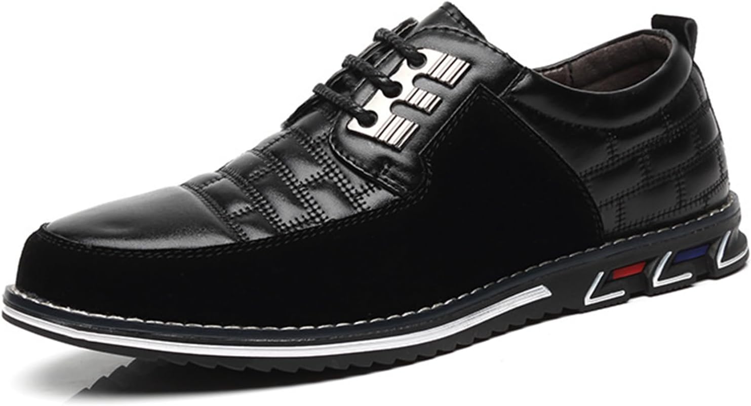 

Мужские туфли ADMLZQQ Формальные лоферы Оксфорды для мужчин Удобные, черный