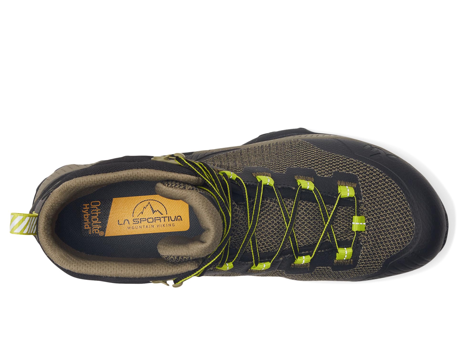 Туфли La Sportiva TX Hike Mid GTX, цвет Black/Lime Punch — фото 2