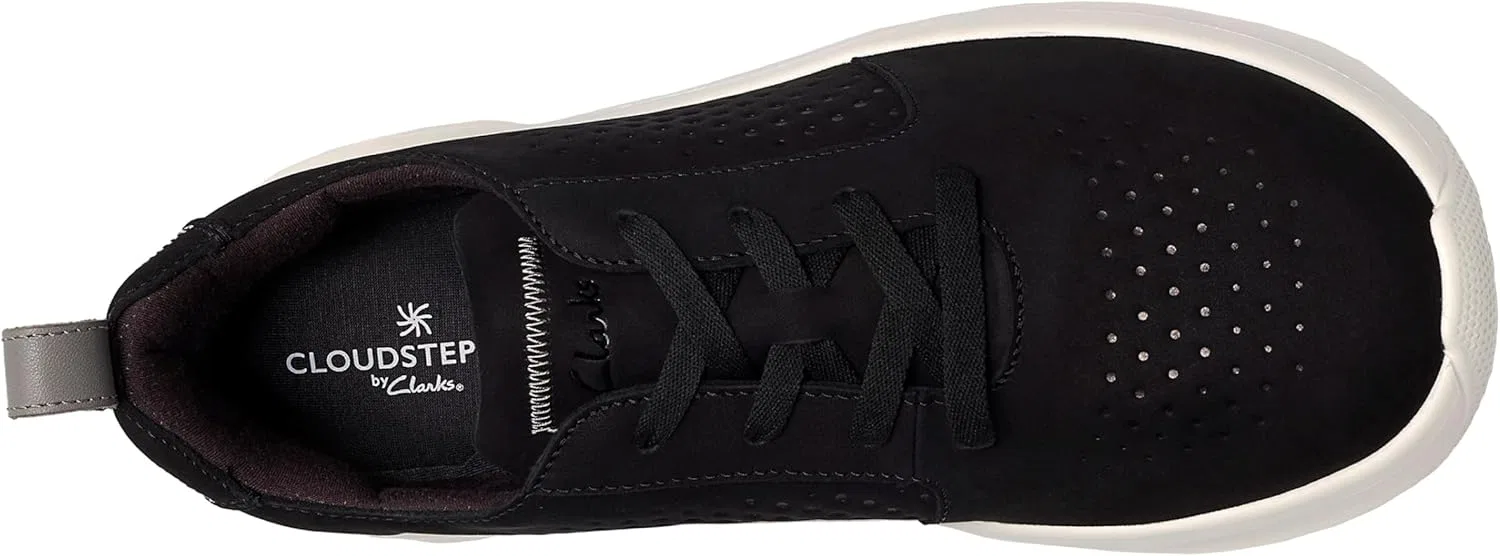 Мужские кроссовки Clarks Solevana Style CloudSteppers, Black (Black Nubuck) — фото 4
