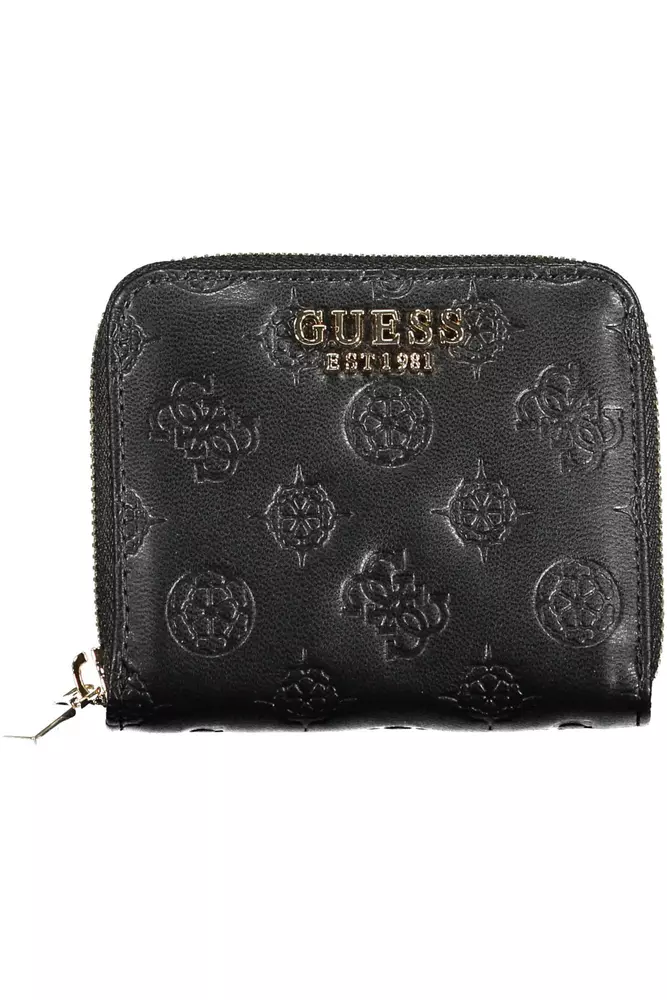

Черный полиэтиленовый женский кошелек Guess Shoes