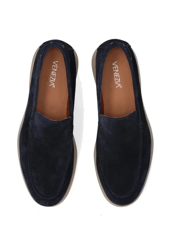 Мокасины slip-ons Venezia, королевский синий — фото 3