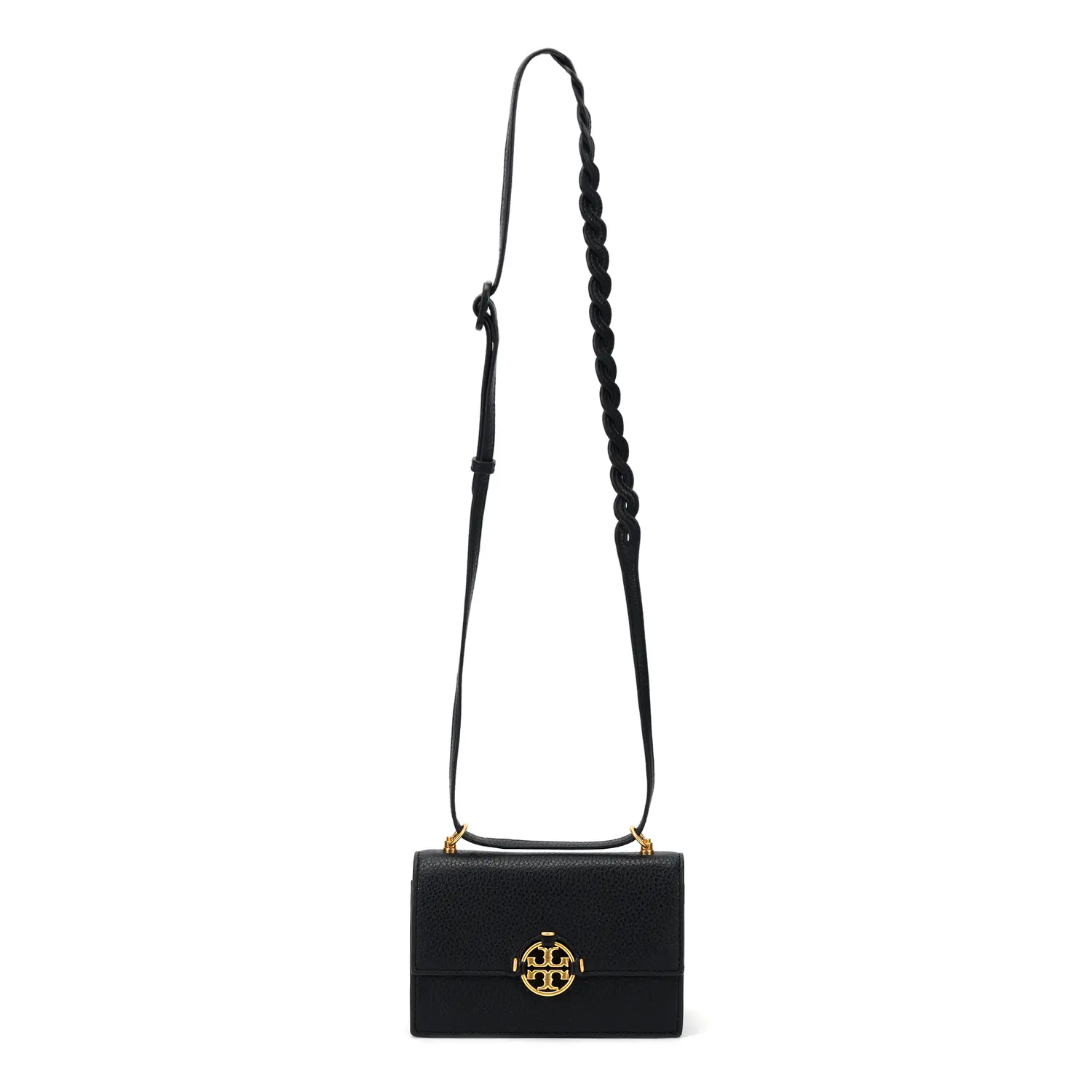 

TORY BURCH Миниатюрная сумка кроссбоди Miller T с монограммой
