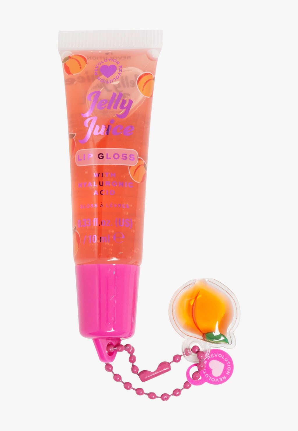 

Бальзам для губ I HEART REVOLUTION JELLY JUICE LIP TUBES, цвет peach