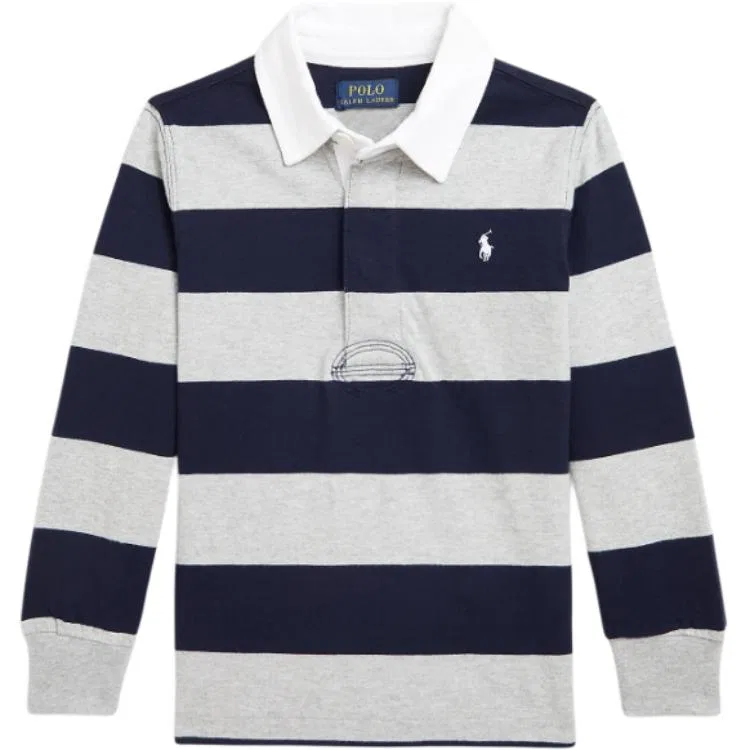 Футболка Polo Ralph Lauren серая детская