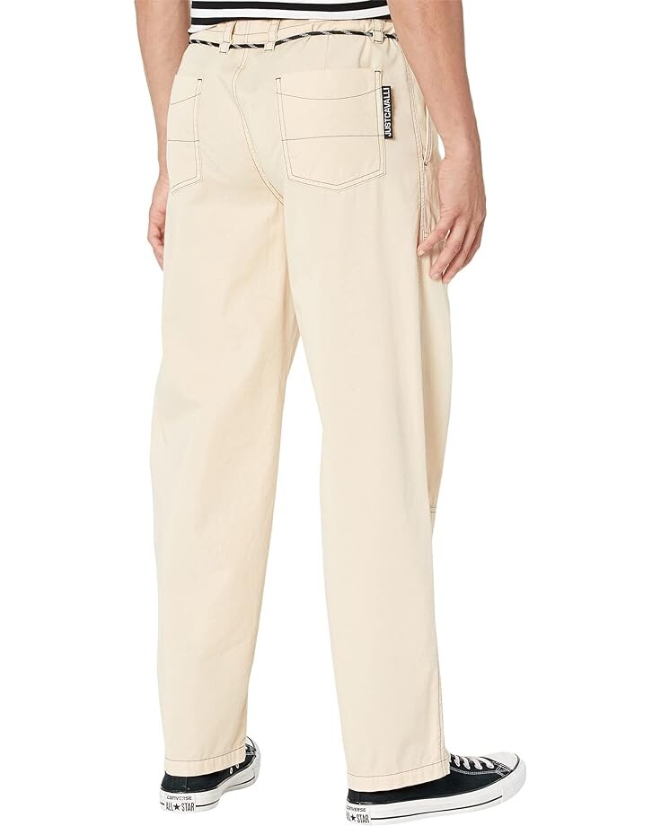 

Брюки Just Cavalli Worker Pants, слоновая кость