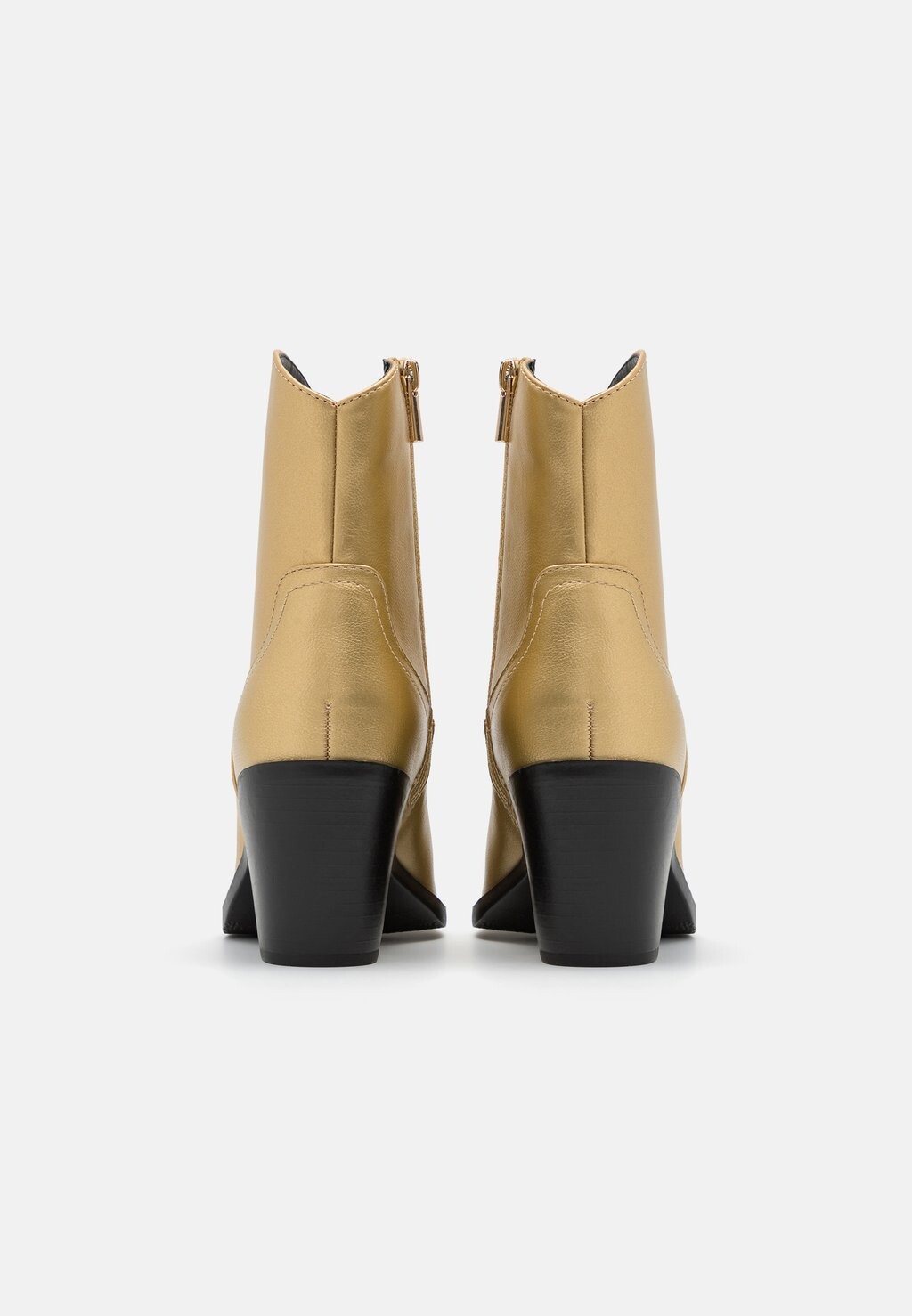 Классические ботильоны ONLBROOKE HEELED BOOT ONLY SHOES, золотого цвета — фото 4