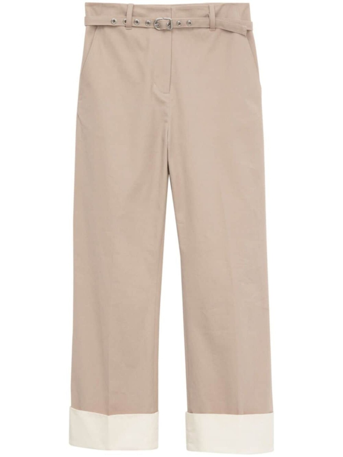 

Расклешенные брюки с поясом 3.1 Phillip Lim, бежевый