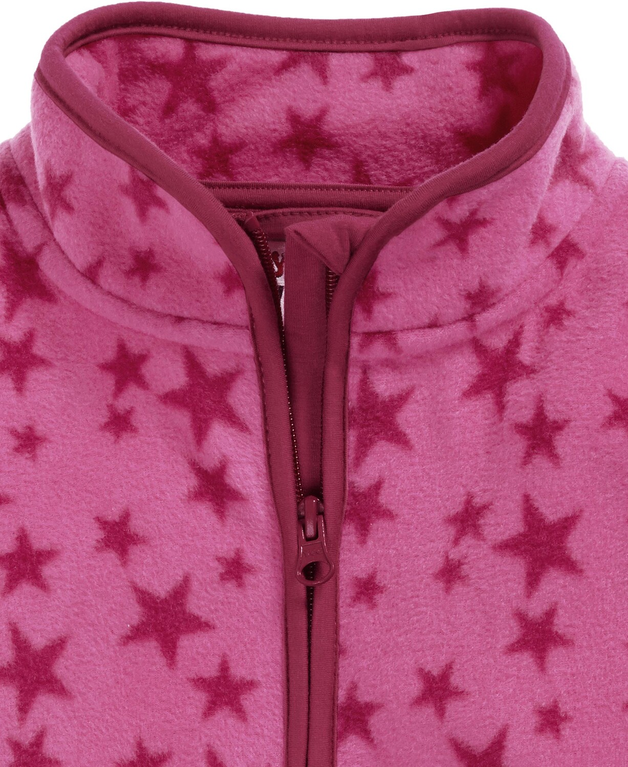 Флисовая куртка Playshoes Fleece Jacke Sterne, розовый — фото 2
